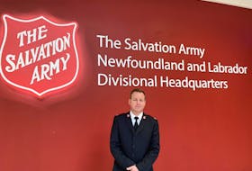 Major Jamie Locke, Divisional Secretary for Public Relations with The Salvation Army in Newfoundland and Labrador. (Jenna Head/ Saltwire)