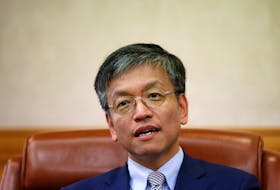 South Korea Vice Finance Minister Choi Sang-mok speaks during an interview with Reuters in Seoul, South Korea, June 16, 2016. 