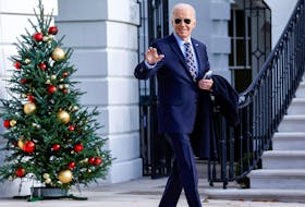 U.S. President Joe Biden departs the White House for Massachusetts, in Washington, U.S., December 5, 2023.