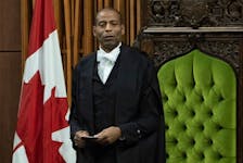 House of Commons Speaker Greg Fergus apologized after a video message he filmed for the former interim leader of the Ontario Liberals was played at the party's convention on the weekend. 