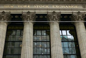 The New York Stock Exchange (NYSE) in New York City, U.S., February 24, 2022.  