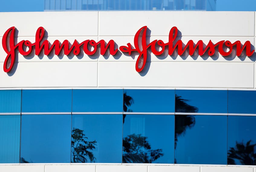 Johnson & Johnson company offices are shown in Irvine, California, U.S., October 14, 2020.  