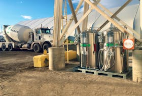CarbonCure System installed at Lafarge Concrete Plant in Alberta