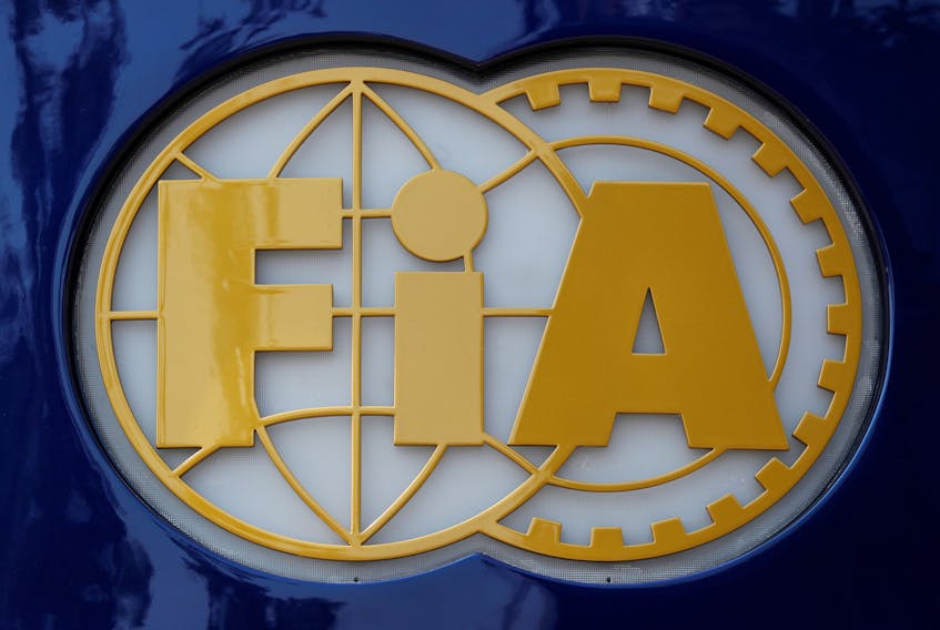 Formula One F1 - Italian Grand Prix - Circuit of Monza, Monza, Italy - August 30, 2018   General view of the FiA logo  