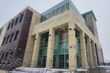 The Saint John Law Courts in winter. Andrew Bates, Local Journalism Initiative Reporter, Telegraph-Journal
