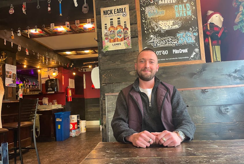 Niall Hickey, one of the owners of the Newfoundland Embassy Pub and Eatery, which was chosen to host the after-party events for the Grand Slam of Curling.  Hickey said the national exposure for the bar, and the economic spin-off, will be substantial. Evan Careen/The Telegram