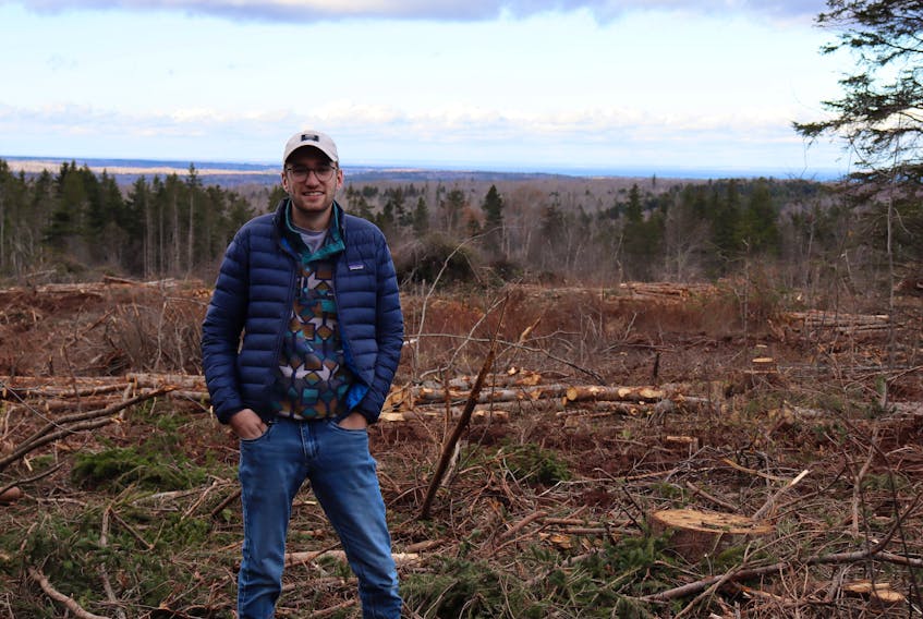 Sam Thompson has been running businesses for 10 years, and having just graduated from Dalhousie University with a degree in management, he's set his sights on leading a vacation rental business just outside New Glasgow.