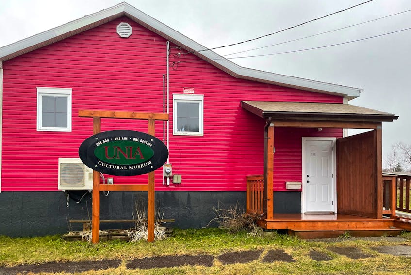Glace Bay's historic UNIA Cultural Museum building, with deep connections to the region's Black community, is on the heritage register of the Cape Breton Regional Municipality. Photo by Tom Urbaniak