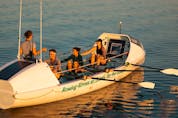 Four marine biologists with ties to the University of B.C. will race 5,000 kilometres across the Atlantic Ocean to raise money for ocean conservation.