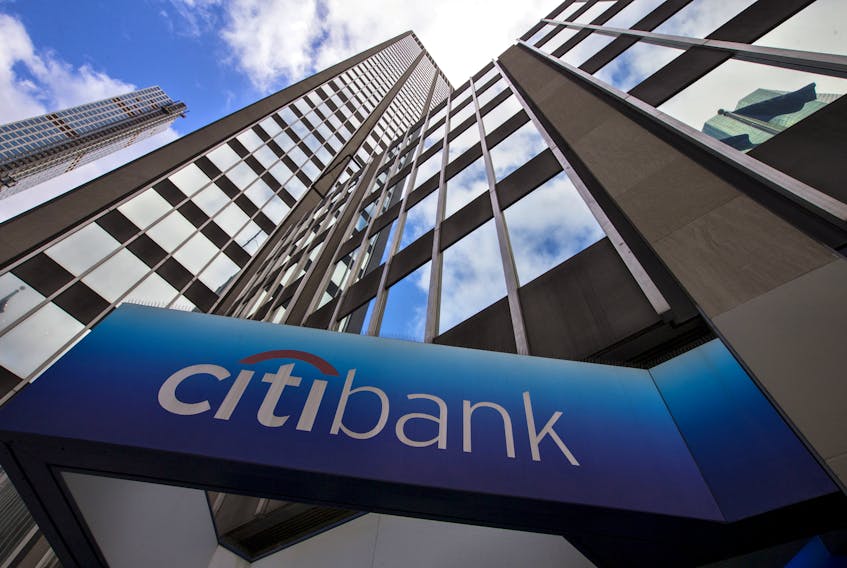 A view of the exterior of the Citibank corporate headquarters in New York, New York, U.S. May 20, 2015.  