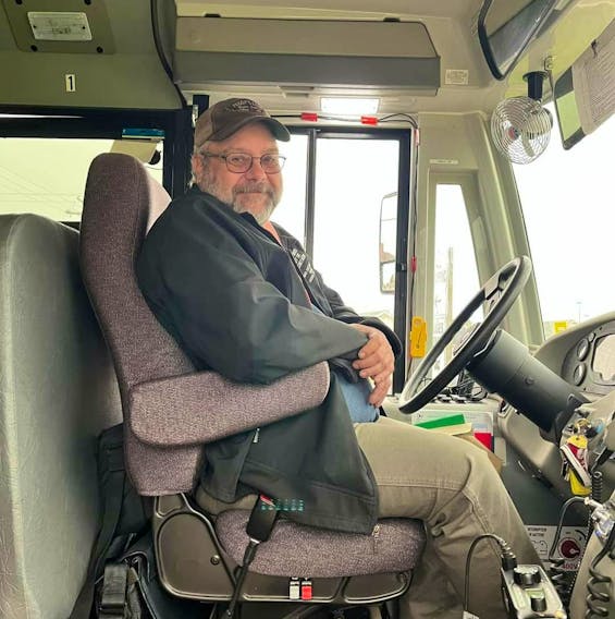 Robert Geiss, president of CUPE representing 1145 school bus drivers is raising safety concerns as they contend with overcrowded buses, particularly among junior high and high school students. Contributed