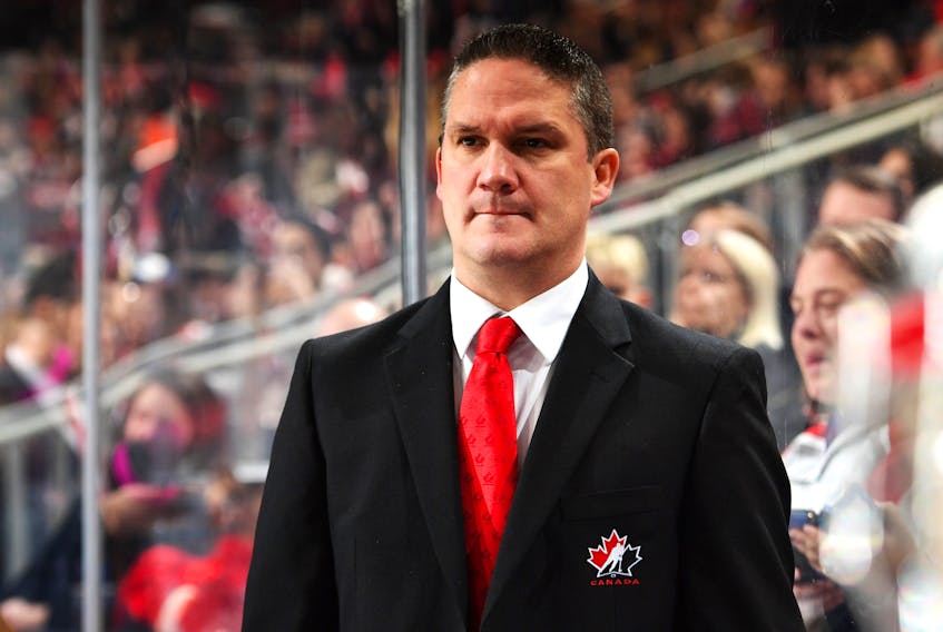 Spryfield’s Troy Ryan, head coach of Canada’s national women’s team, is the bench boss of the Professional Women’s Hockey League’s Toronto franchise. - Hockey Canada Images