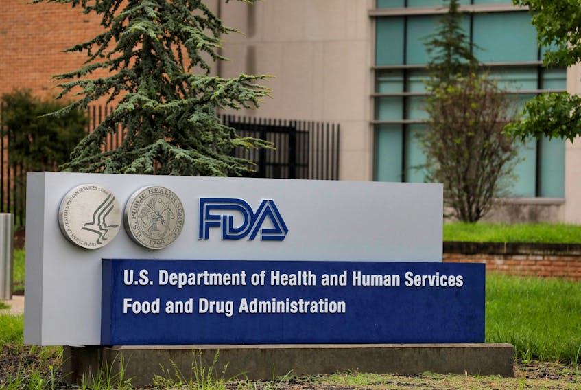 Signage is seen outside of the Food and Drug Administration (FDA) headquarters in White Oak, Maryland, U.S., August 29, 2020.