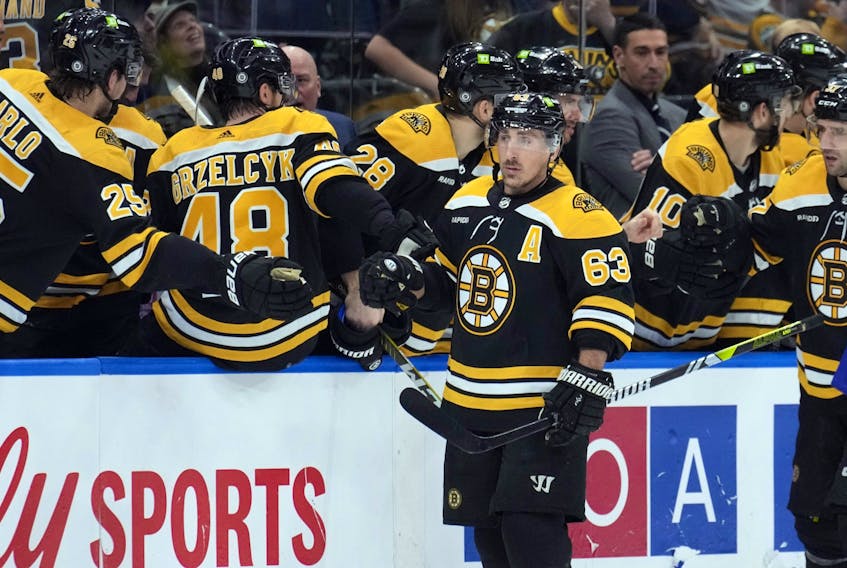 Brad Marchand and the Boston Bruins take on the Maple Leafs on Wednesday night in the final game for both teams before the all-star break. 