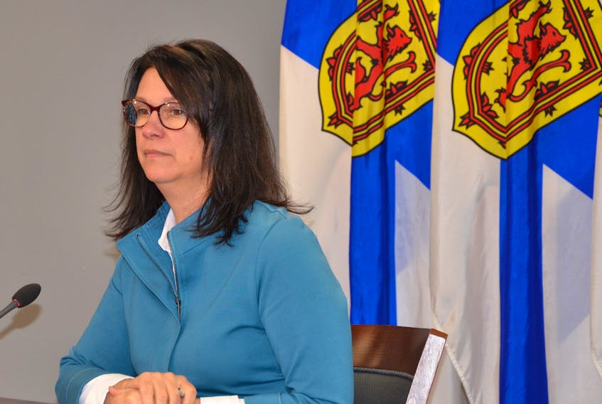 Health Minister Michelle Thompson introduces the One Patient One Record clinical information system for Nova Scotia on Wednesday, Feb. 1, 2022, in Halifax. - Francis Campbell