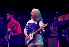 FOR COOKE JAZZFEST:
Molly Rankin of the group, Alvvays, performs during their show at the Halifax Jazz Fest Wednesday July 11, 2018.

Tim Krochak/ The Chronicle Herald