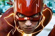  Ezra Miller in The Flash.