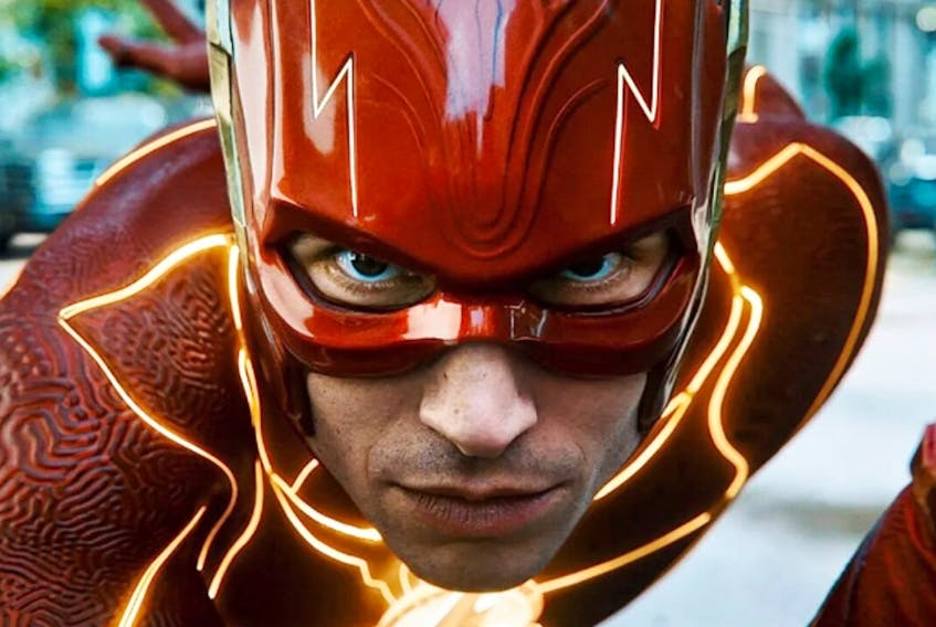  Ezra Miller in The Flash.