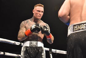 Ryan Rozicki of Sydney Forks will return to the ring on Saturday night when he faces Arturs Gorlovs of Latvia in the main event of Saturday Night Fights at the Hamilton Convention Centre. Both fighters have a winning record entering the bout. JEREMY FRASER/CAPE BRETON POST