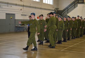 Cape Breton cadets brushed up on their skills this weekend during a training session in Glace Bay.