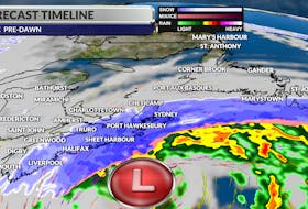 A developing nor'easter will bring significant snow to parts of Nova Scotia and eastern Newfoundland.