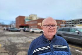 Bill Campbell stands outside the Polyclinic in Charlottetown where he received treatment on his left hand from Dr. Joseph Corkum earlier this month. Campbell said he learned during the visit that Corkum is leaving the province. Stu Neatby • The Guardian