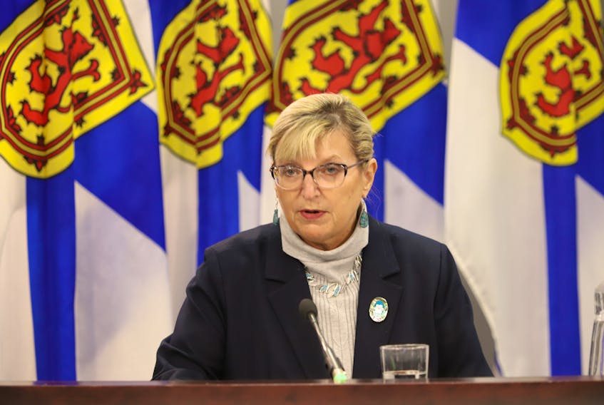 Barbara Adams, Minister of Seniors and Long-Term Care, will announces an expansion to the Province’s long-term care development plan today during a news conference in Halifax  January 11, 2023
TIM KROCHAK PHOTO