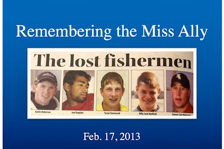Miss Ally remembered: 10 years since tragedy claimed five Shelburne County fishermen