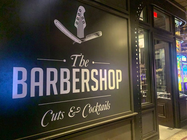 The Barbershop Cuts & Cocktails bar Las Vegas