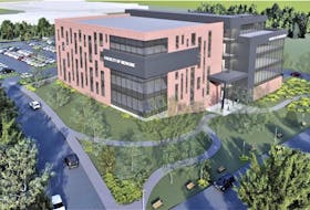 This is a drawing of what the new UPEI heath and wellness centre will look like. It is set to open in time for the first students of the new joint medical program in the fall of 2025. File