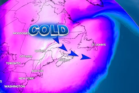 Dangerous wind chills forecast as blast of arctic air approaches Atlantic Canada