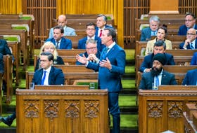 Cumberland-Colchester MP Dr. Stephen Ellis addressing the House of Commons during a parliamentary session last fall. Contributed