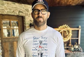 Ryan Reynolds has designed the shirt for this year's Terry Fox Run. 