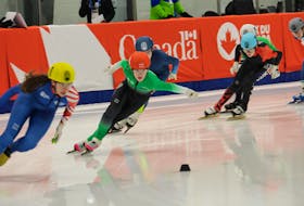 Team P.E.I. speed skater Jane Bruce came in at 2nd in the bottom bracket semi-final heat, 2nd in the bottom A-final and place 30th out of about 50 skaters.