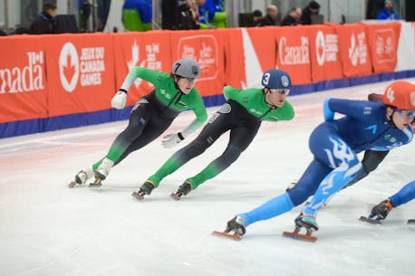 P.E.I. short track speed skaters set new personal bests during Canada Games races in North Rustico