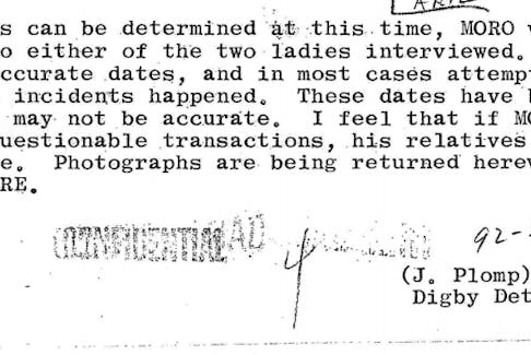 FBI Document of RCMP visitng Rosie and Florence - Mary Ferrell foundation