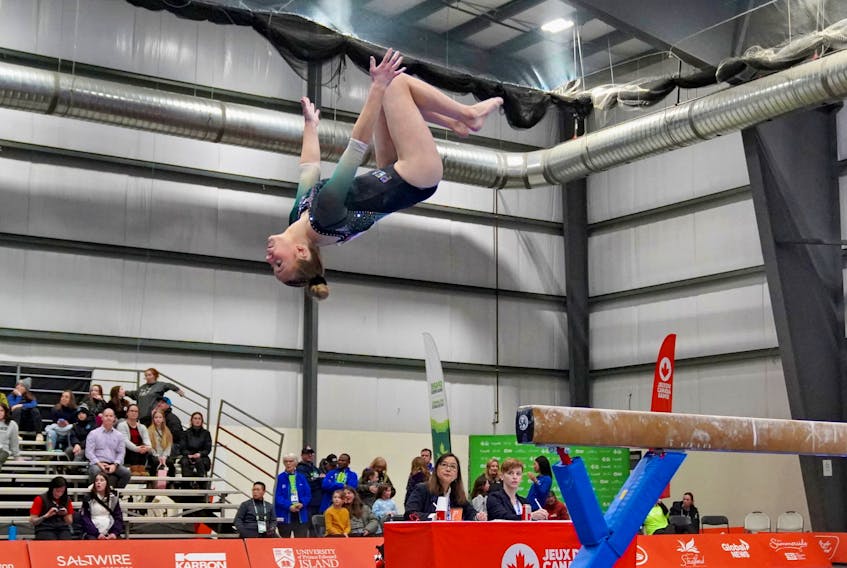 P.E.I.'s female gymnasts reflect on Canada Games experience