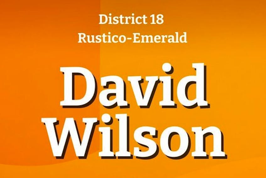 David Wilson will seek election in Stanhope-Marshfield for the Island New Democrats.