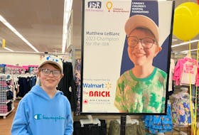 Matthew LeBlanc, 11, was named the IWK’s 2023 Children’s Miracle Network Champion during an event the Walmart location in Port Hawkesbury on Monday. Born prematurely at 32 weeks, LeBlanc's kidneys weren’t functioning and required two transplants. Contributed