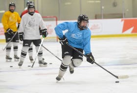 Brooke Walsh is the captain of P.E.I.’s girls’ hockey team at the Canada Games.  
Jason Malloy • SaltWire Network