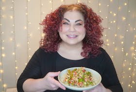 Chef Ilona Daniel’s brown rice and roasted red pepper salad recipe reveals some of her own experiences moving through the end of the 2022 growing season. Contributed photo