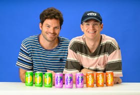 Brothers John, left, and Ryan Maclellan, owners of Cove Drinks in Halifax, have launched a line of sugar-free sodas.