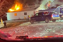 Firefighters from 10 stations either responded to the scene or provided standby coverage as Brooklyn battled a large garage fire during frigid cold temperatures Feb. 4.