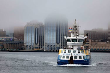The Halifax Transit ferry Rita Joe crosses the water from Halifax to make its way to Alderney Terminal in October 2022.
ERIC WYNNE/Chronicle Herald