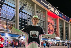 St. John’s teen Seth Hyde had the best week as he got a behind the scenes look at the 2023 NHL All-Star Game through his role as a member of the NHL Power Players youth advisory board. Seth Hyde/Twitter