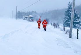 Nova Scotia Power crews were dealing with a plethora of calls due to this past weekend's cold snap. CONTRIBUTED/NOVA SCOTIA POWER
