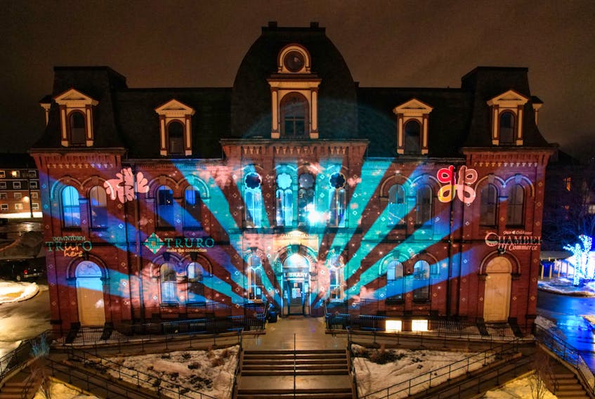 default  Last year's festival featured a projection lights in the Civic Square.