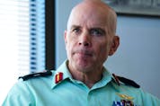  Chief of Defence Staff Gen. Wayne Eyre takes part in an interview with
