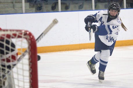 IN PHOTOS: Avon View Avalanche defeat Horton Griffins in girls hockey in Windsor, N.S.