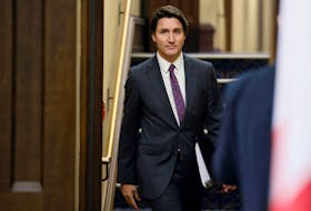 Prime Minister Justin Trudeau walks to the House of Commons on Parliament Hill in Ottawa.